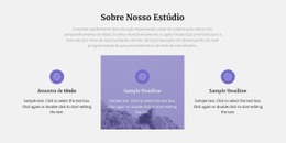 O Melhor Design De Site Para Sobre Nosso Estúdio De Arquitetura