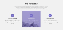 Om Vår Arkitektstudio - Gratis HTML-Mall