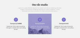 Mest Kreativa WordPress-Tema För Om Vår Arkitektstudio