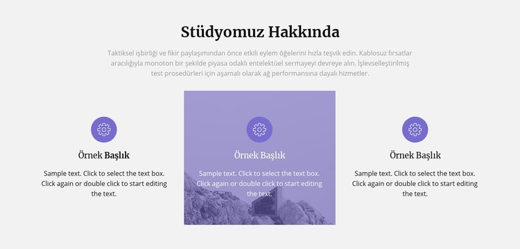 Mimarlık stüdyomuz hakkında CSS Şablonu