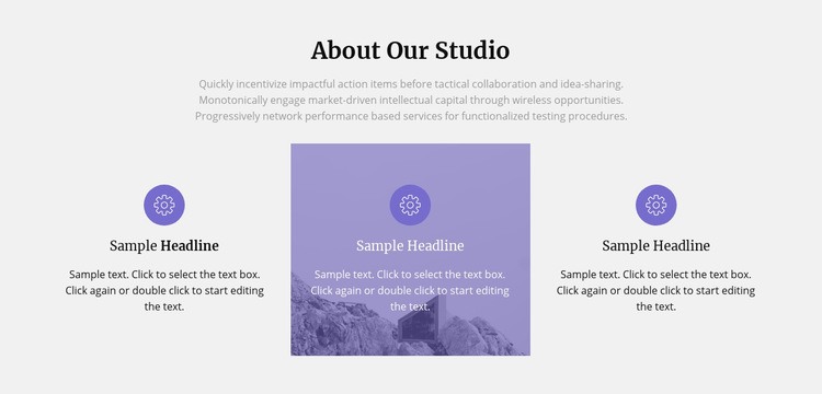 About our architecture studio Webflow Template Alternative
