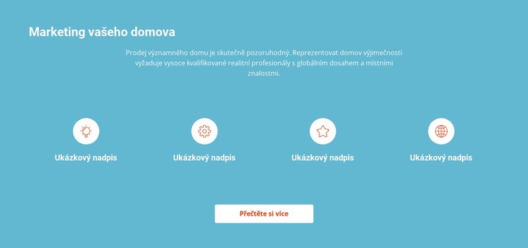 Naše práce bod po bodu Téma WordPress