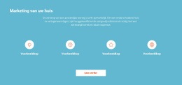 Ons Werk Punt Voor Punt - Multifunctionele Website-Mockup