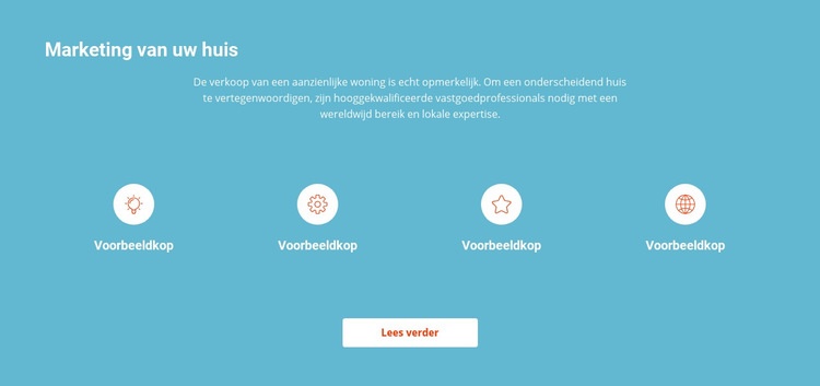 Ons werk punt voor punt Website ontwerp