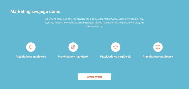 Nasza praca punkt po punkcie Szablon CSS