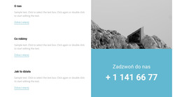 Nasze Funkcje I Telefon - Szablon Strony HTML
