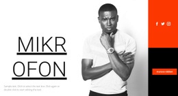 A Mike Stúdióról - Ingyenes Sablon