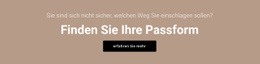 Finden Sie Ihre Passform - Persönliche Vorlage