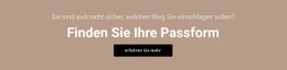 Benutzfertiges Website-Design Für Finden Sie Ihre Passform