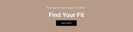Code Generator For Find Your Fit
