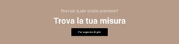 Trova La Tua Misura - Ispirazione Per Temi WordPress
