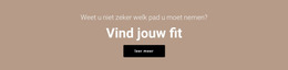 Bouwer Joomla Voor Vind Jouw Pasvorm