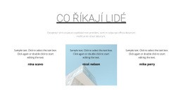 Co Říkají Šťastní Zákazníci – Bezplatné Šablony Motivů Html5