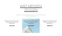 Wat Tevreden Klanten Zeggen - Professioneel Websiteontwerp