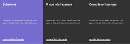 Recursos Sobre O Trabalho Da Empresa - Modelo Criativo Multifuncional De Uma Página