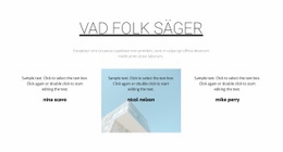 Vad Nöjda Kunder Säger - Bästa WordPress-Tema