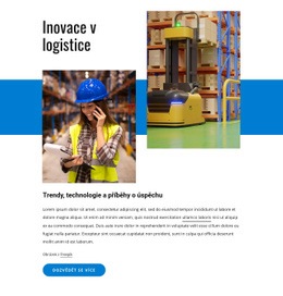 Inovace V Logistice – Jednoduchá Šablona Webu