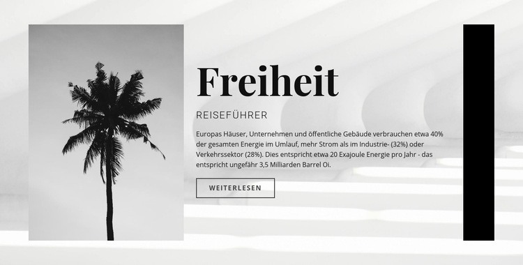 Ihre freie Reise Website design