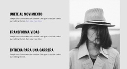 Mejor Diseño De Página De Destino Para Unete Al Movimiento