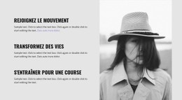 Disposition CSS Pour Rejoignez Le Mouvement