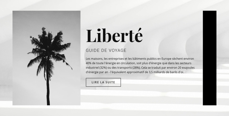 Votre voyage gratuit Thème WordPress