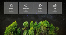 160 Nature Homepage Designs