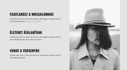 Csatlakozz A Mozgalomhoz - Rendszerindító Sablon