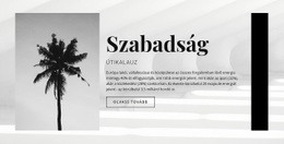 Az Ingyenes Utazás - Egyszerű HTML-Sablon