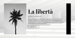 Il Tuo Viaggio Gratuito - Progettato Professionalmente