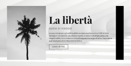 Modello HTML5 Esclusivo Per Il Tuo Viaggio Gratuito