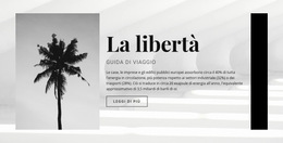 Funzionalità Di Layout Del Tema Per Il Tuo Viaggio Gratuito