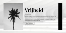 Uw Gratis Reizen - Aangepast Websiteontwerp