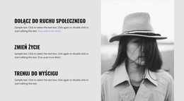 Dołącz Do Ruchu Społecznego - Szablon Projektu Strony Internetowej