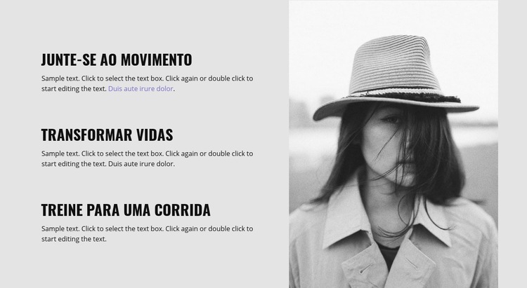 Junte-se ao movimento Design do site