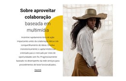 Sobre Nosso Estilo - Maquete De Site Responsivo