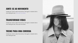 Melhor Design De Página De Destino Para Junte-Se Ao Movimento