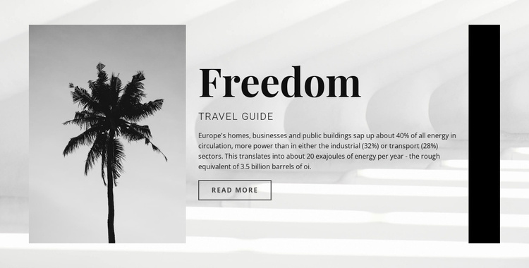 Your free travel Website Template