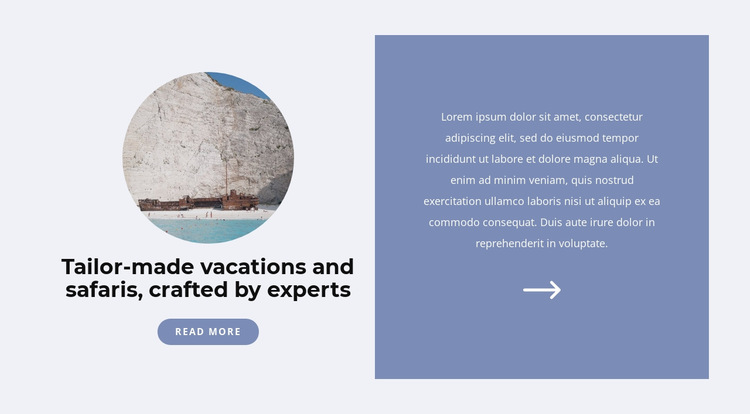 Traveling during a pandemic HTML5 Template