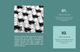 Two Rules For A Successful Business - Single Page HTML5 Template