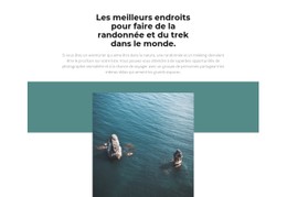 Incroyables Merveilles De La Nature Modèle De Site Web CSS