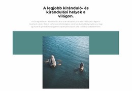 A Természet Hihetetlen Csodái – Ingyenes Sablon