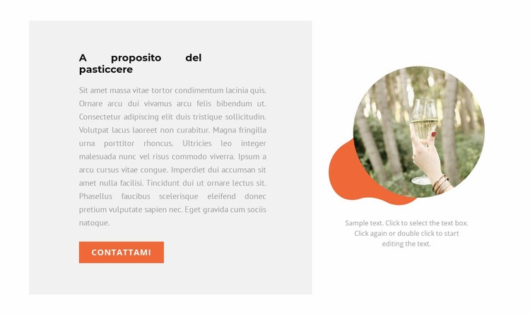 Il nostro chef Progettazione di siti web