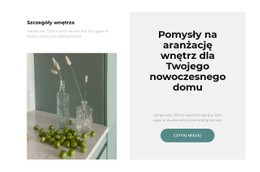 Tworzymy Wymarzone Wnętrze - Jednostronicowy Szablon Bootstrap