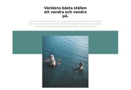 Naturens Otroliga Underverk - HTML-Sidmall