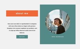 About My Case - Modern Web Page Design