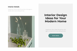 We Create A Dream Interior - Free Download Website Design