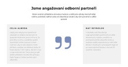 Upřímný Názor - Šablona Webové Stránky