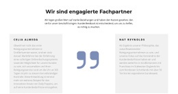 Ehrliche Meinung - Vorlagen Website-Design