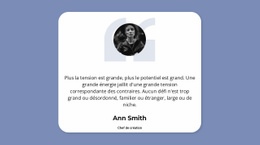 Merci Pour Votre Avis - Belle Maquette De Site Web