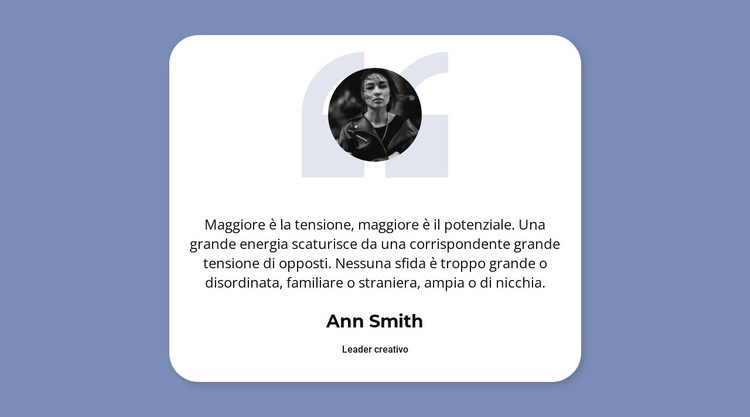 Grazie per il tuo feedback Costruttore di siti web HTML